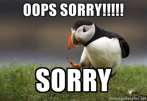 oops sorry